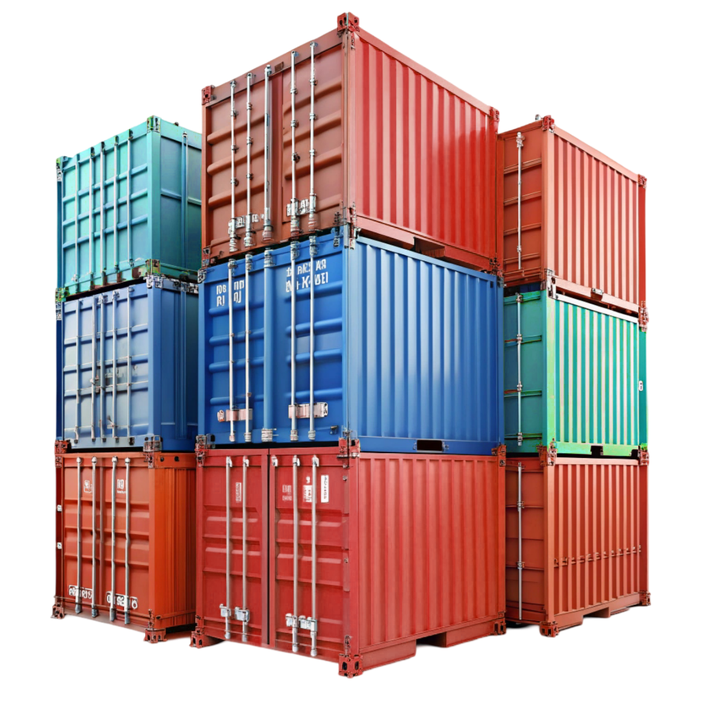 Modern logistics facility with advanced technology